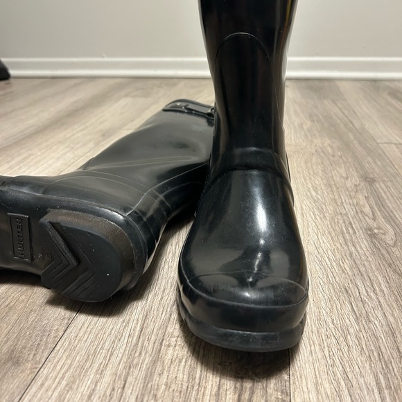 HUNTER Original Tall Gloss Rain Boots - Picture 6 of 9